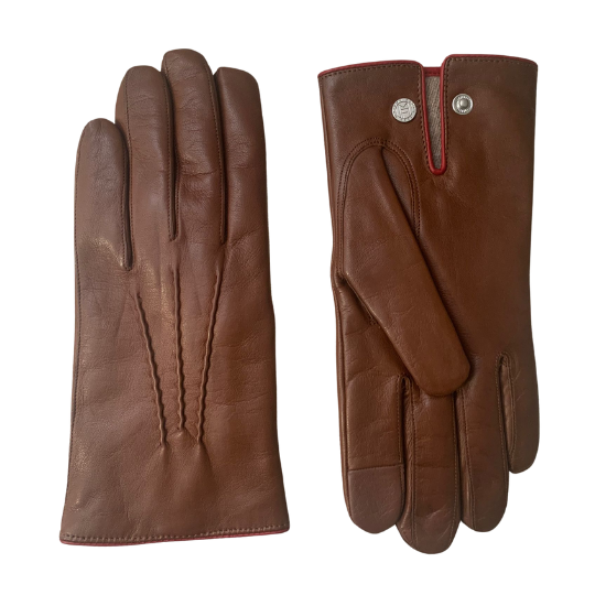 saddle brown / deep wine