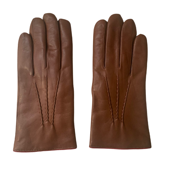 saddle brown / deep wine