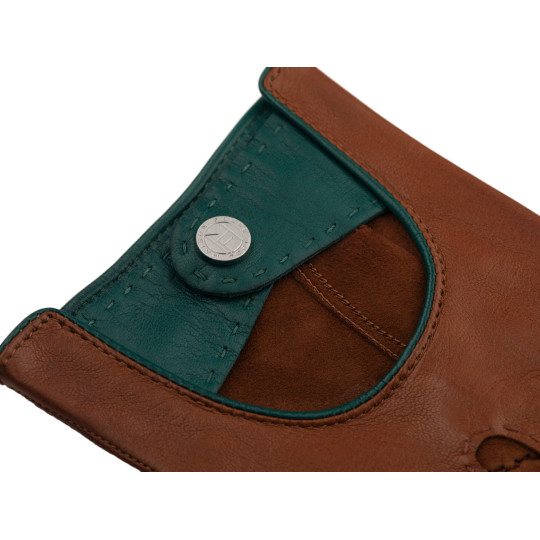 SADDLE BROWN PATINA GREEN