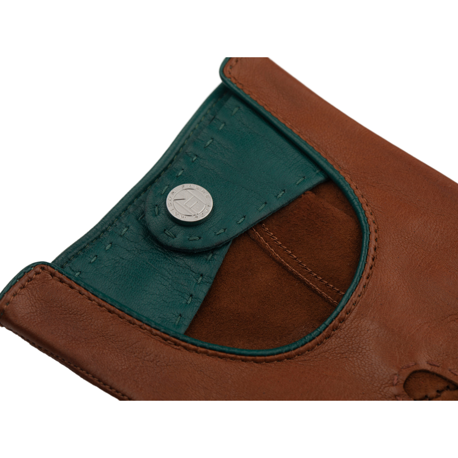 SADDLE BROWN PATINA GREEN